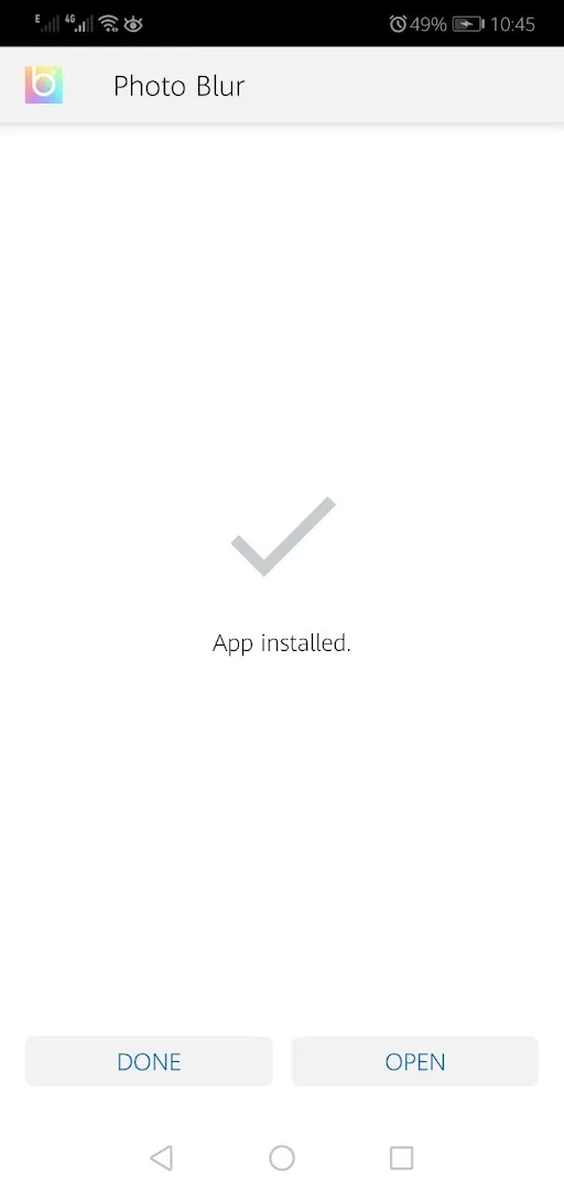 Screenshot of Blur APK Download